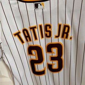 MLB Padres Tatis Boys medium jersey